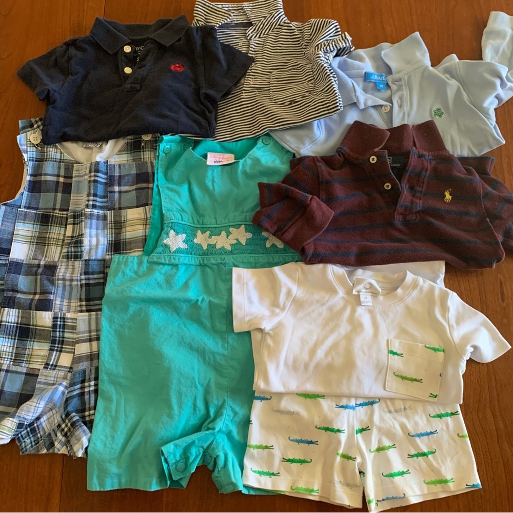 Bundle 24M 2T PLAY Condition Boys Polos Jon Jons Shortall Boutique Lot